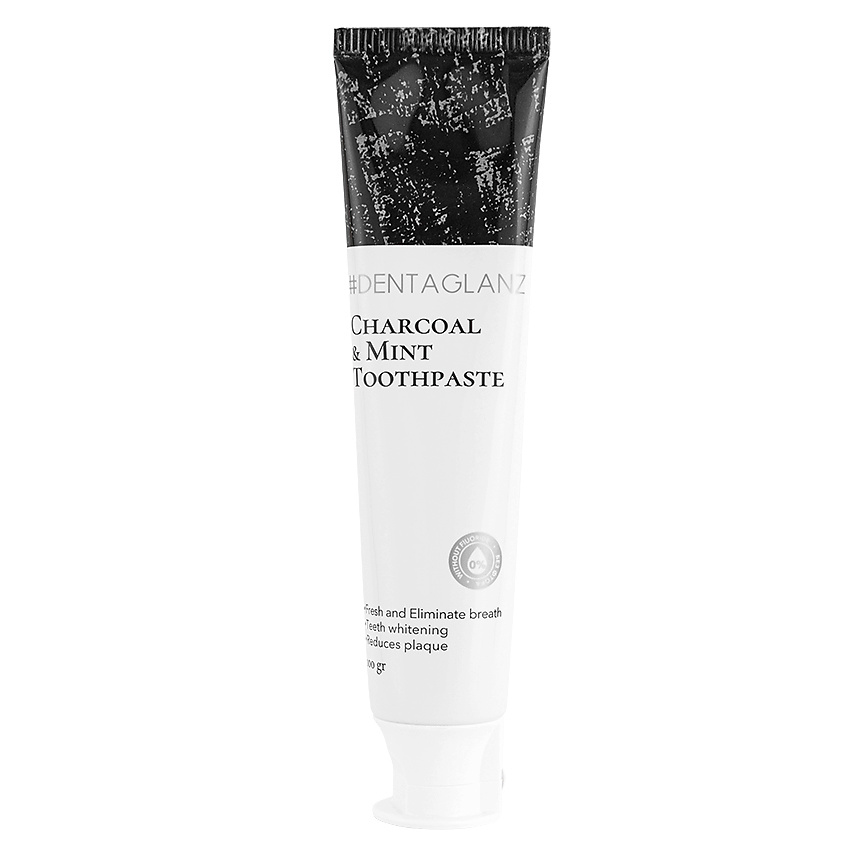 #DENTAGLANZ Зубная паста Charcoal & Mint Toothpaste – фото 1