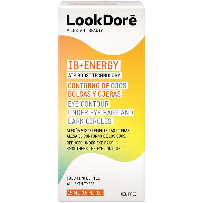 LOOK DORE Легкий крем-флюид против темных кругов под глазами IB+ENERGY – фото 1