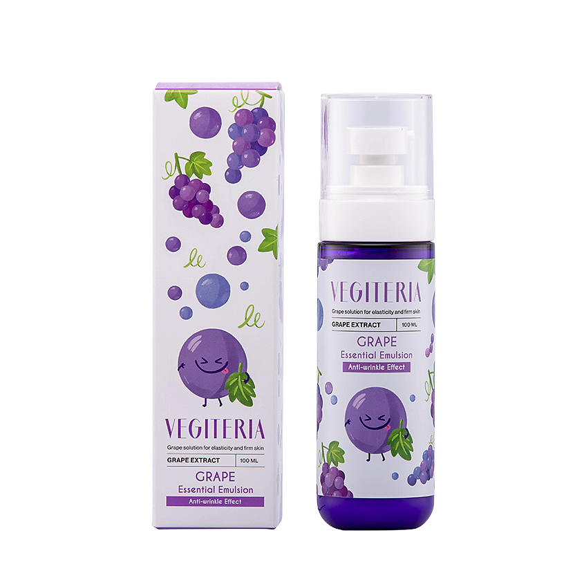 VEGITERIA Очищающая тоник-эмульсия антивозрастная GRAPE – фото 2