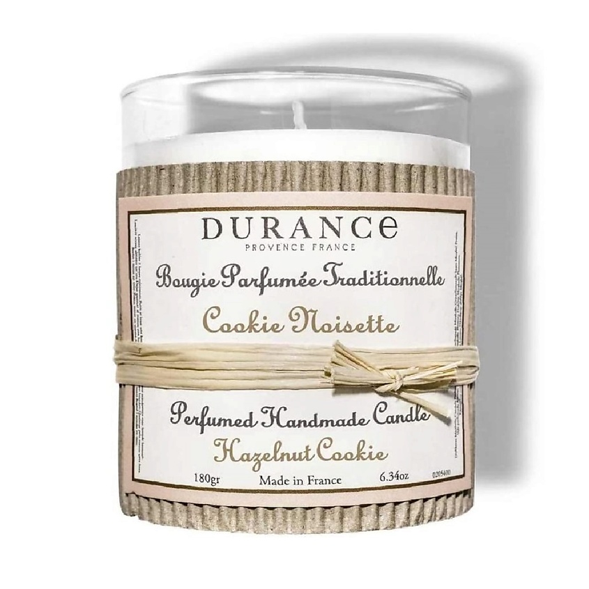DURANCE Ароматическая свеча Ореховое печенье с шоколадом Hazelnut cookie – фото 1