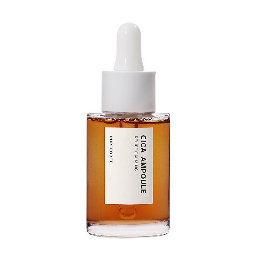 PUREFORET Средство для лица в ампулах успокаивающее с центеллой Cica Ampoule Relief Calming – фото 1
