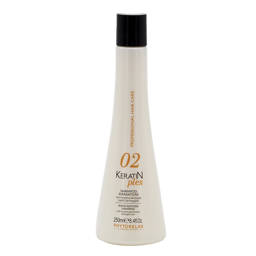 PHYTORELAX Шампунь для волос с гидролизованным кератином 02 Keratin Plex – фото 1