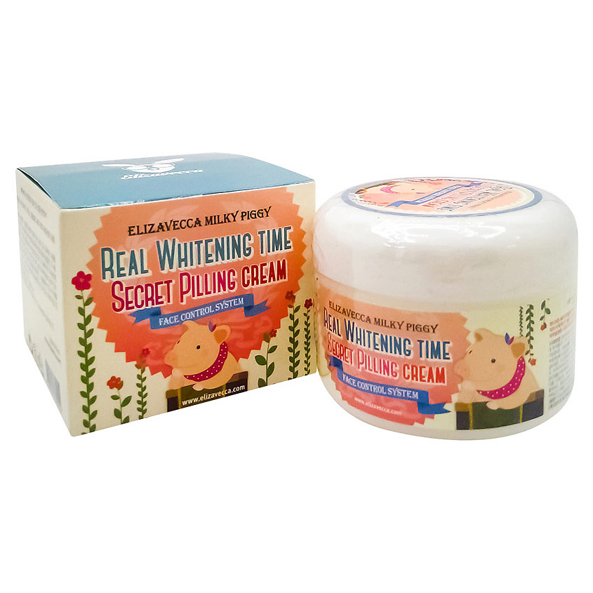 ELIZAVECCA Крем увлажняющий Real Whitening Time Secret Pilling Cream – фото 2