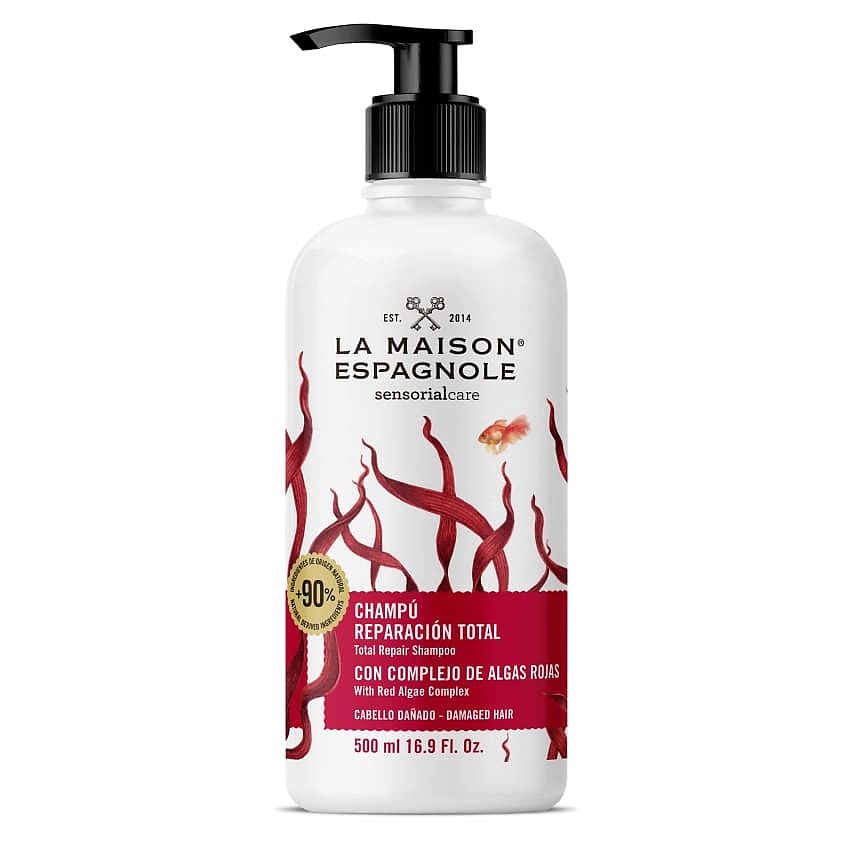 LA MAISON ESPAGNOLE Шампунь для поврежденных волос восстанавливающий Sensorialcare Total Repair Shampoo – фото 1