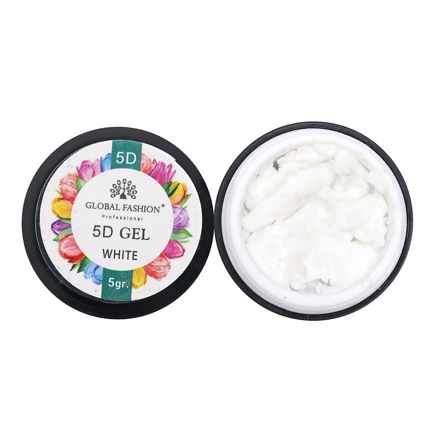 GLOBAL FASHION Гель 5D GEL Global black – фото 2