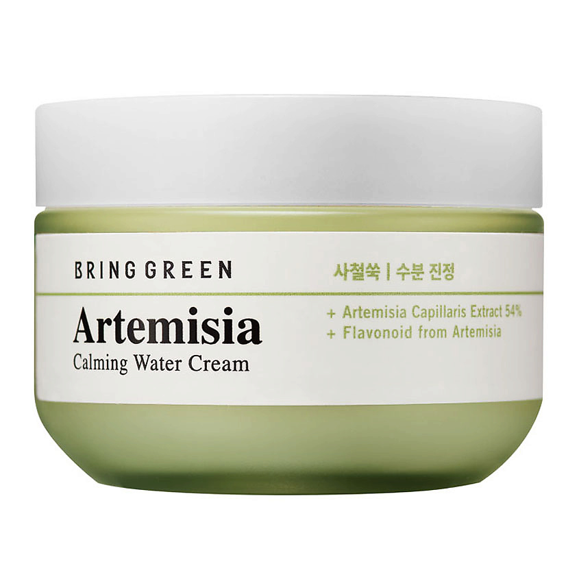 BRING GREEN Крем для лица успокаивающий на водной основе с полынью Artemisia Calming Water Cream – фото 1