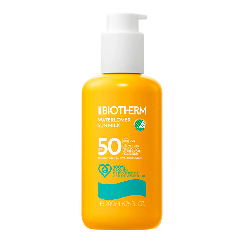 BIOTHERM Молочко солнцезащитное для лица и тела SPF50+ Waterlover Sun Milk – фото 2