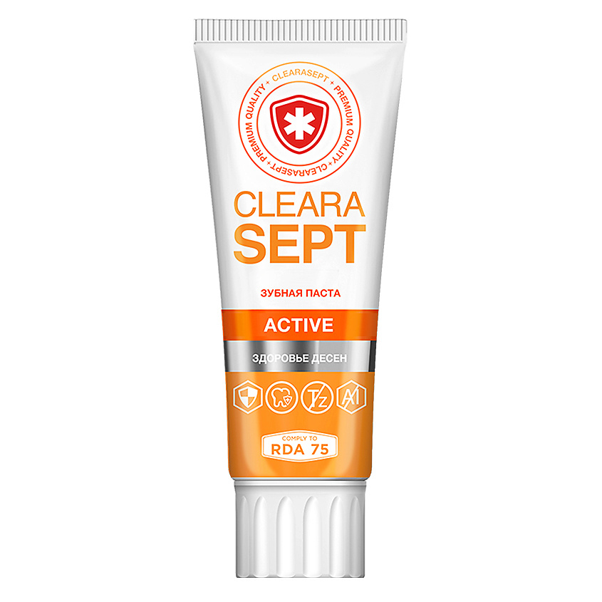 CLEARASEPT зубная паста Здоровье десен и зубов – фото 2