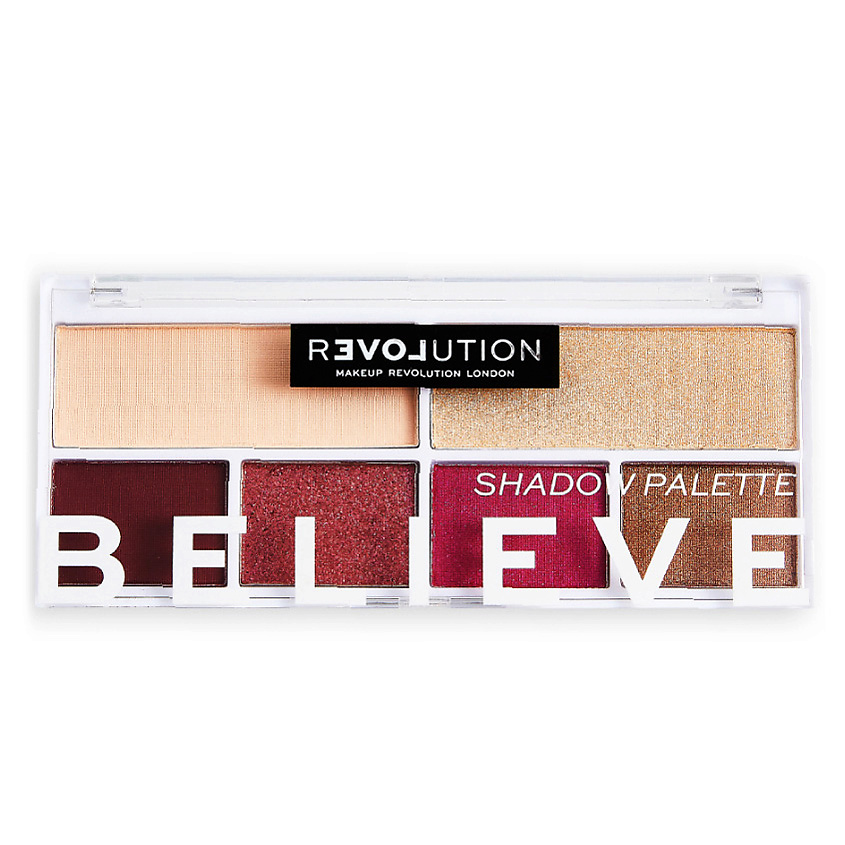 RELOVE REVOLUTION Палетка теней для век Colour Play Believe  Shadow Palette – фото 1