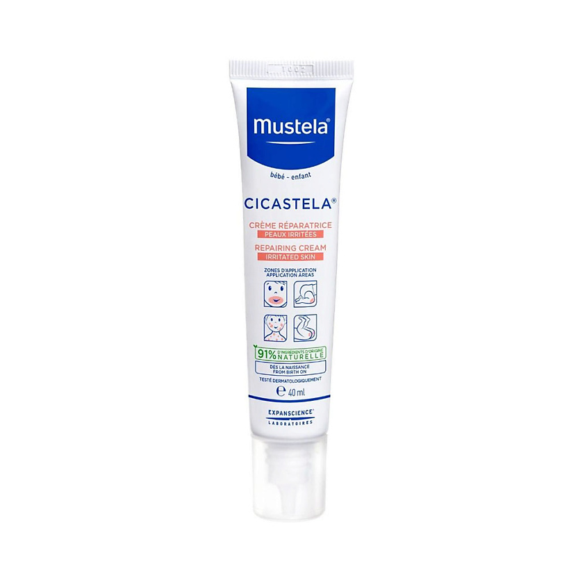 MUSTELA Восстанавливающий увлажняющий крем Cicastela – фото 1