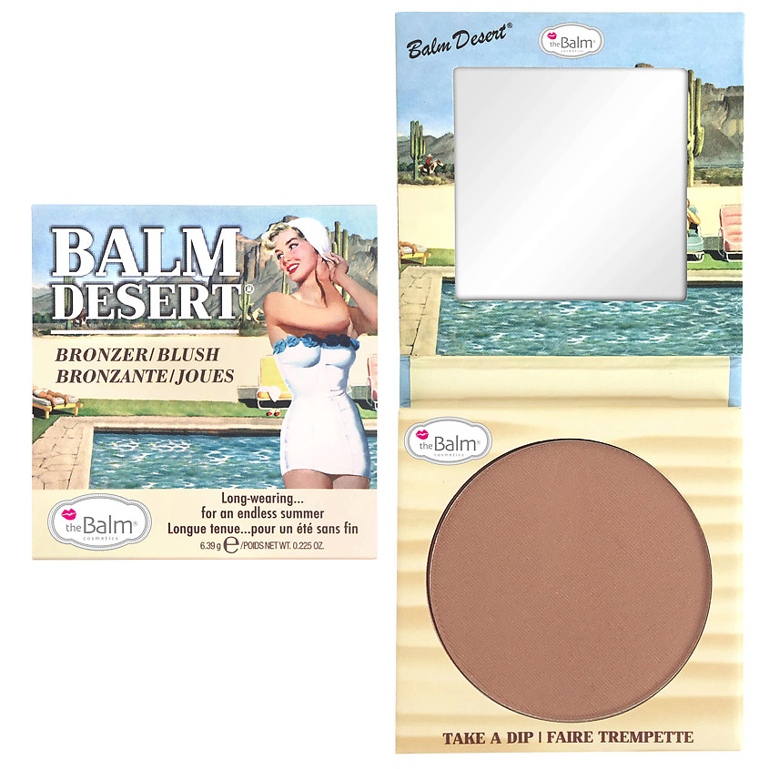 THEBALM Бронзирующая пудра-румяна Balm Desert – фото 1