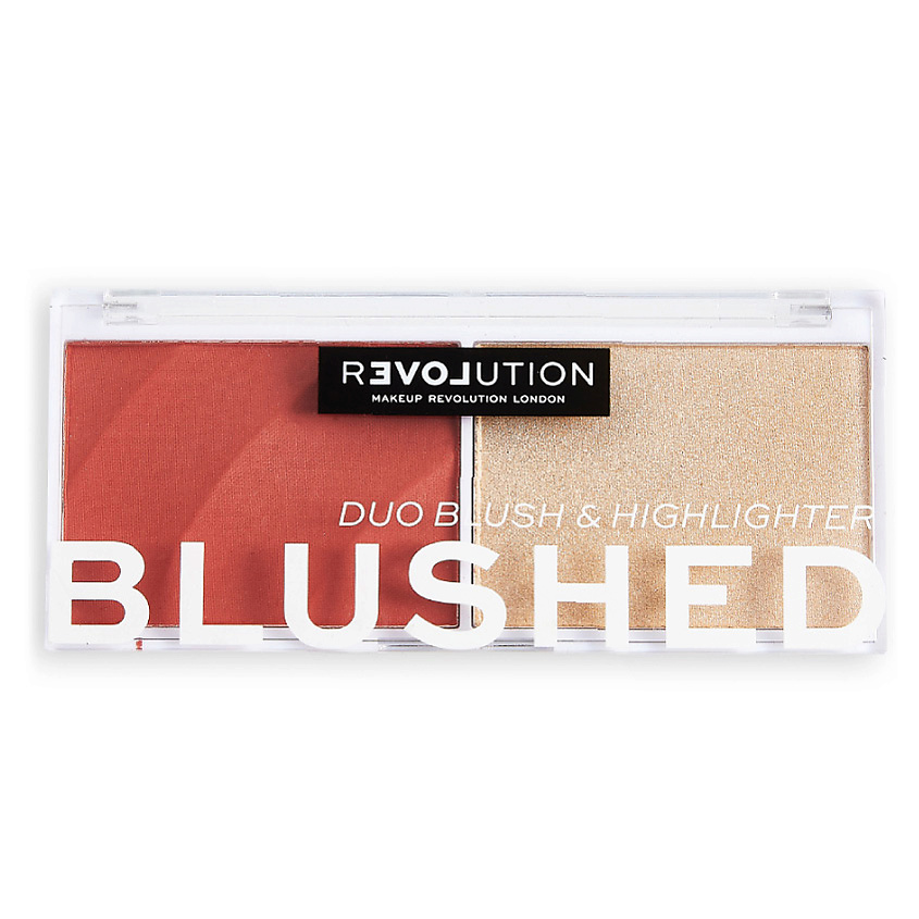 RELOVE REVOLUTION Палетка для макияжа лица Colour Play Blushed Duo – фото 1
