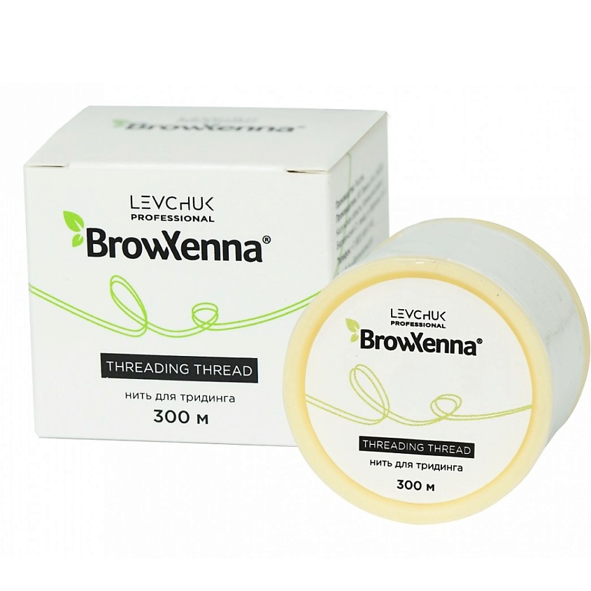 BROWXENNA Нить для тридинга бровей профессиональная трейдинг 300 м – фото 1