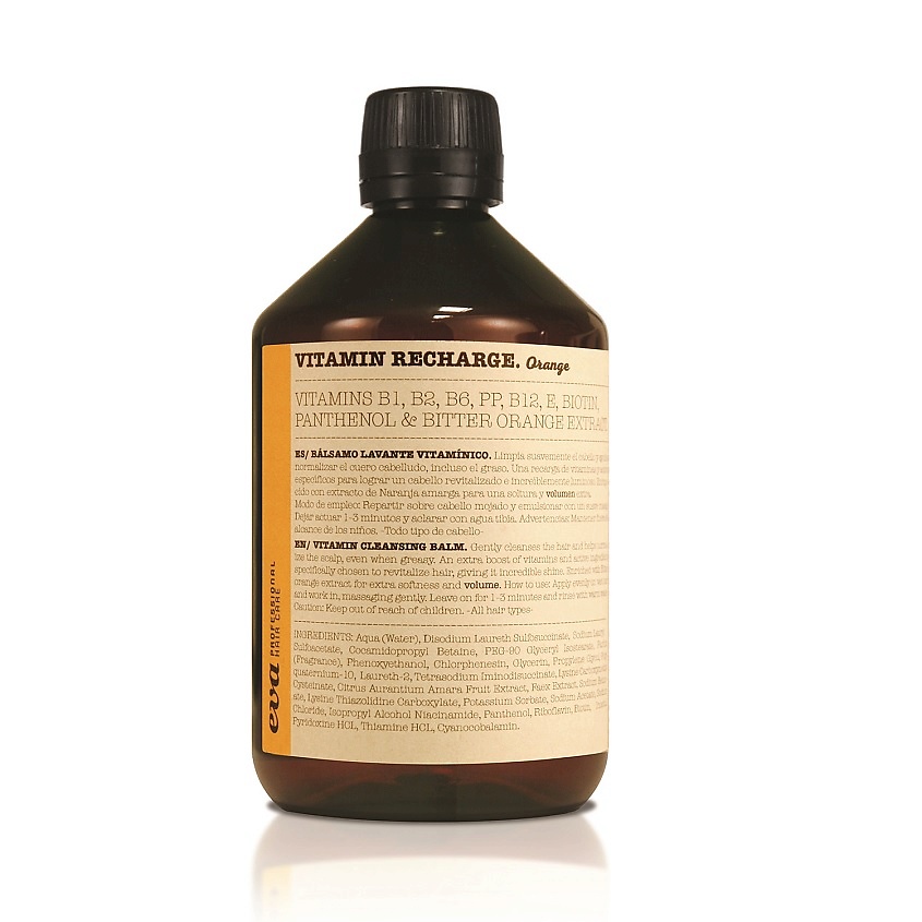EVA PROFESSIONAL HAIR CARE Бальзам для волос очищающий Vitamin Recharge Orange – фото 2