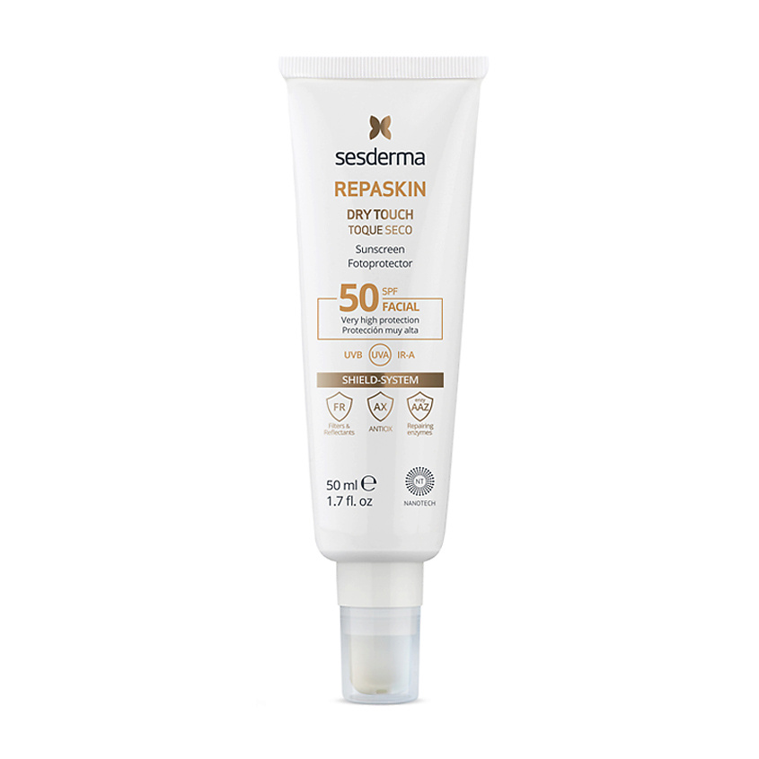 SESDERMA Средство солнцезащитное SPF 50 REPASKIN DRY TOUCH – фото 1