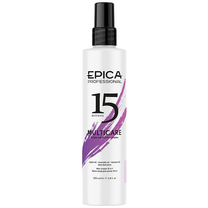 EPICA PROFESSIONAL Крем-уход с комплексом несмываемый Multi Care 15 in 1 Actipone Alpha – фото 2