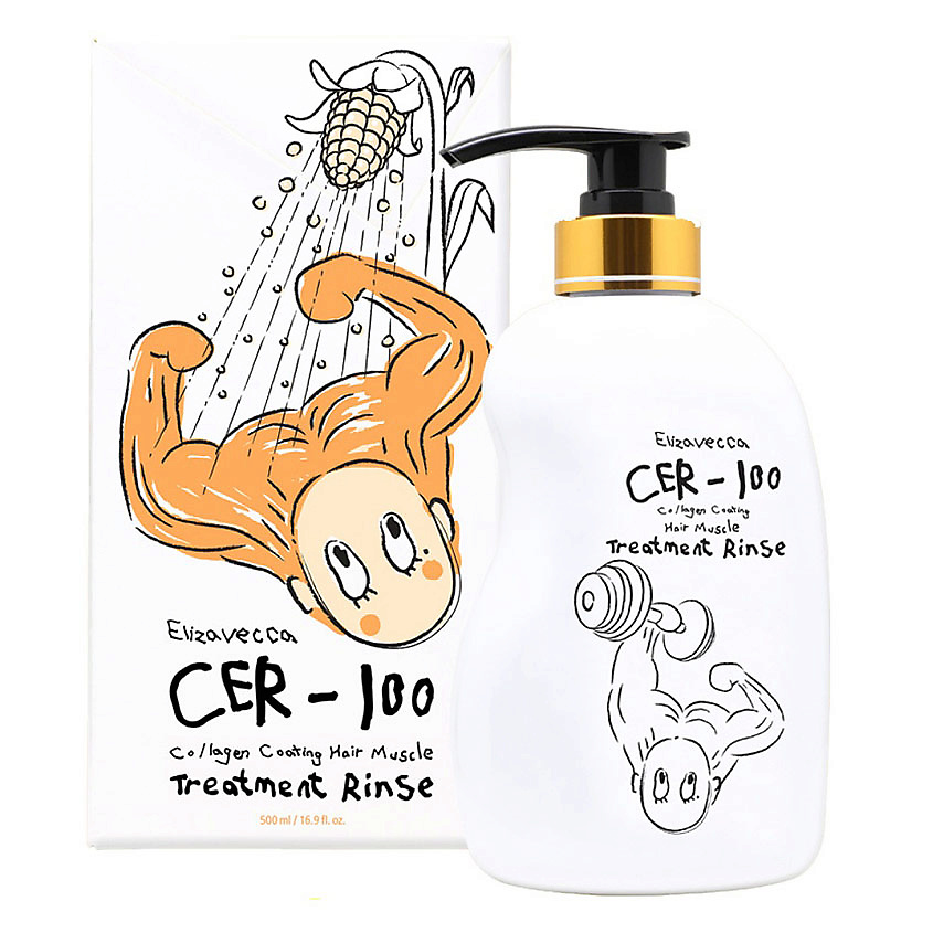ELIZAVECCA Маска-бальзам для волос Cer-100 Treatment Rinse – фото 2