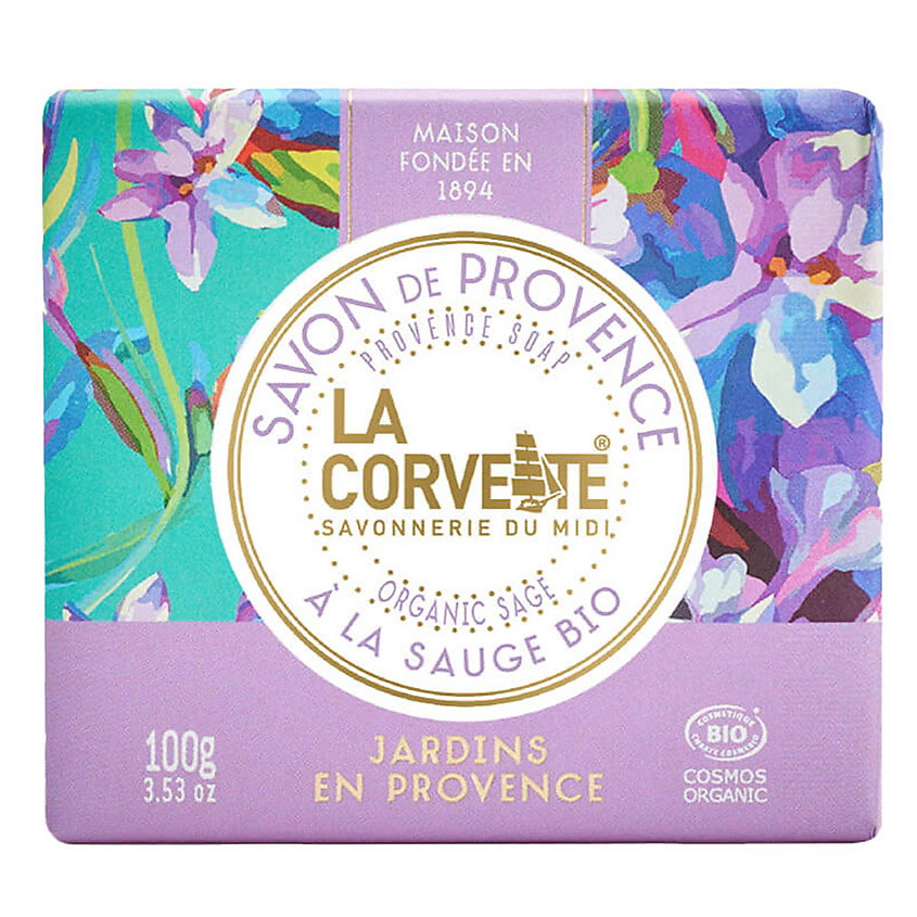LA CORVETTE Мыло органическое Сады Прованса Organic Sage Provence Soap – фото 1