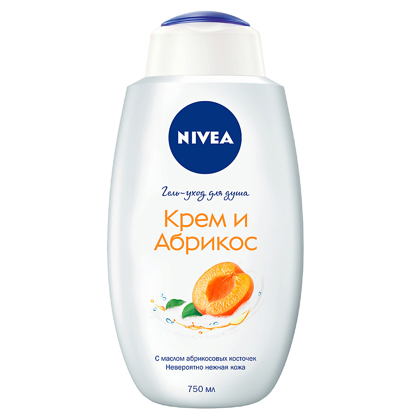 NIVEA Гель-уход для душа "Крем абрикос" – фото 1