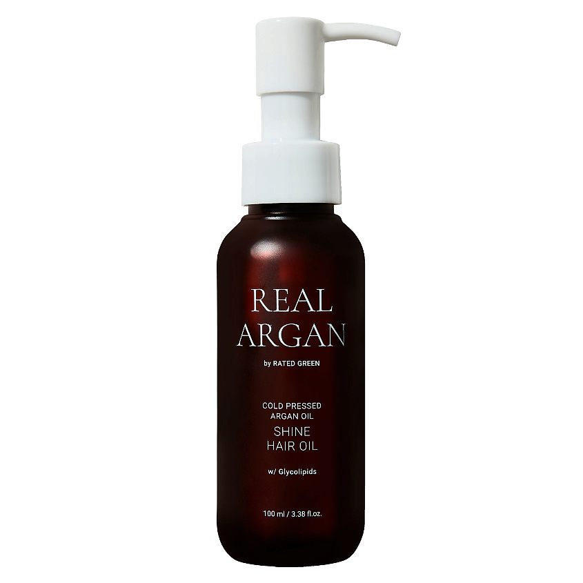 RATED GREEN Масло для сияния волос с маслом арганы Real Argan Shine Hair Oil – фото 2