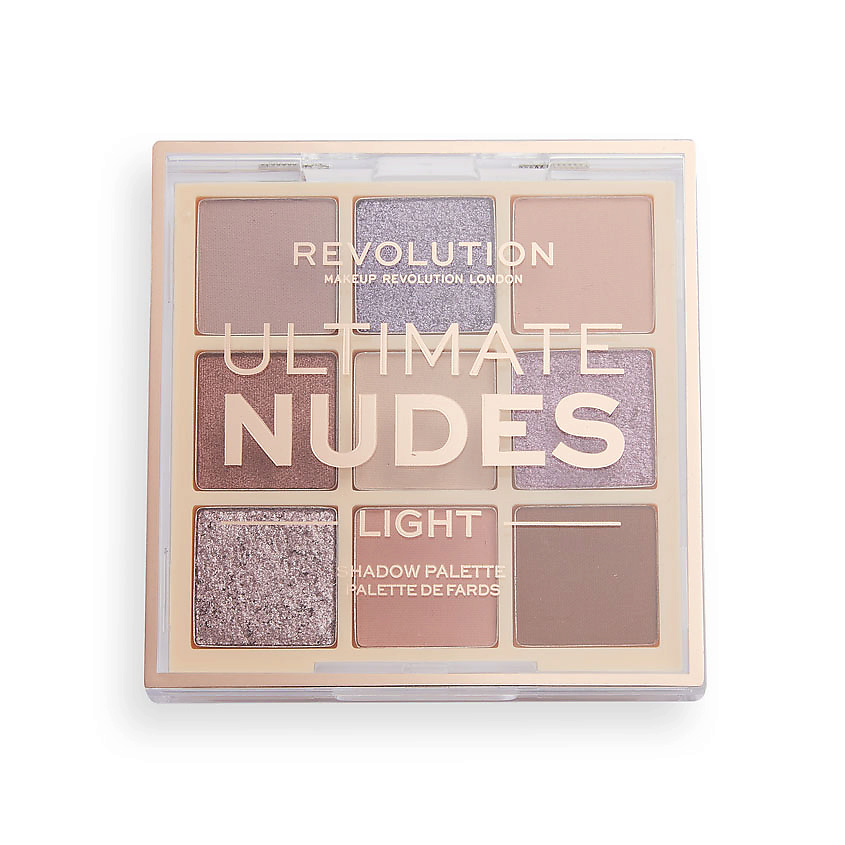 REVOLUTION MAKEUP Палетка теней для век ULTIMATE NUDES – фото 1