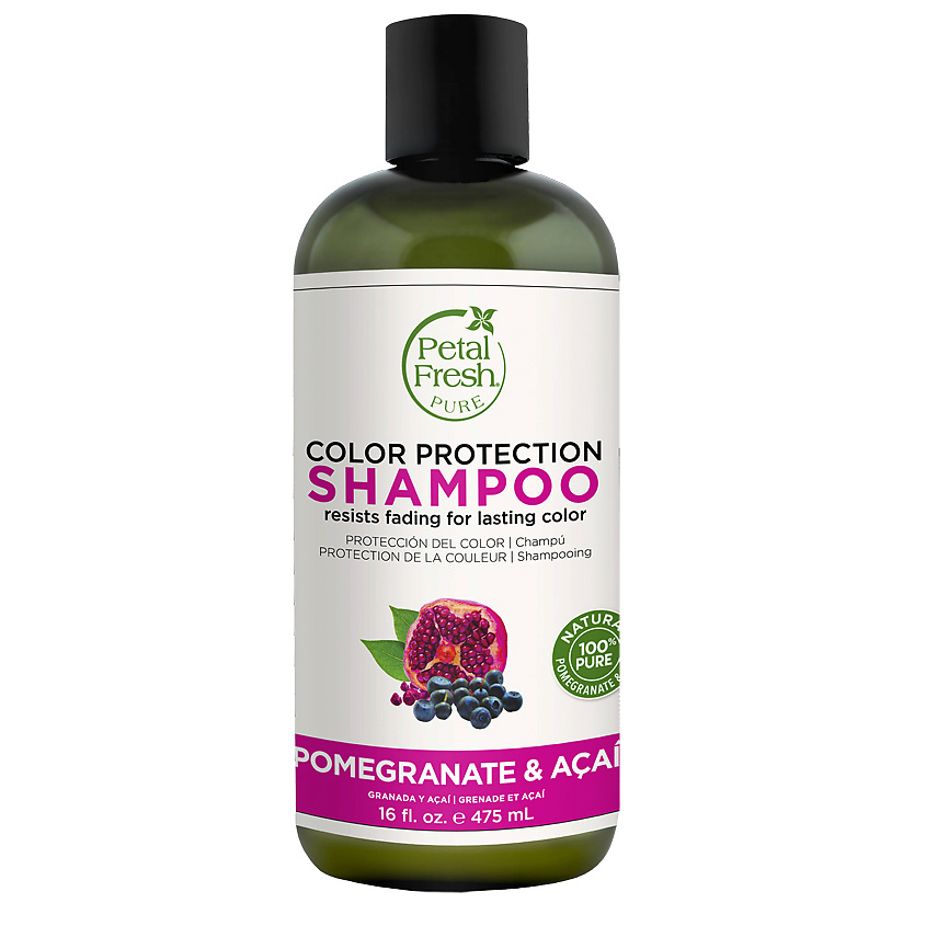 PETAL FRESH Шампунь для волос с экстрактами граната и ягод асаи – фото 1