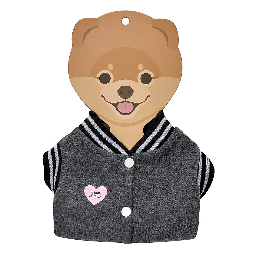 FRIEND OF MINE Бомбер для собак и кошек OXFORD JUNIOR #FOM_partyguy – фото 2