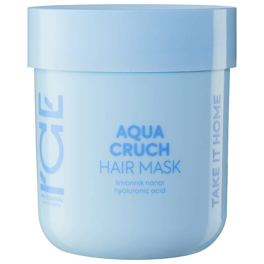 ICE BY NATURA SIBERICA Маска для волос Увлажняющая Aqua Cruch Hair Mask – фото 1
