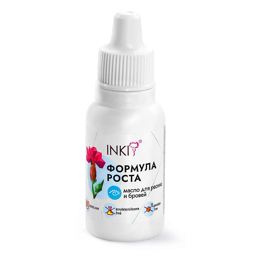 INKI Масло для ресниц и бровей для роста и укрепления Инки Формула роста – фото 1