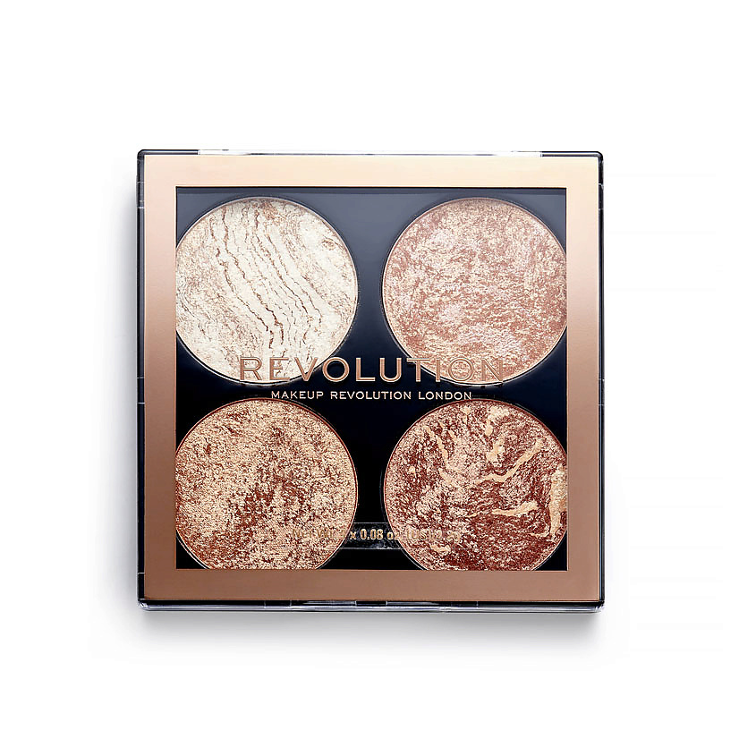 REVOLUTION MAKEUP Хайлайтер 4 в 1 CHEEK KIT – фото 1