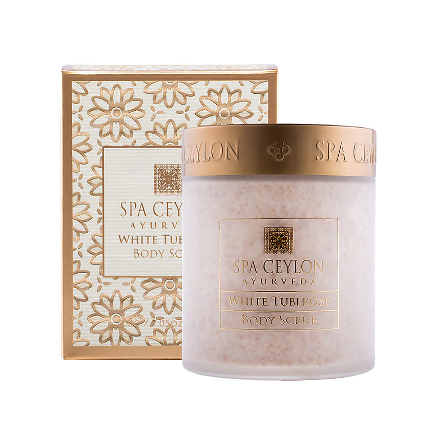 SPA CEYLON Скраб для тела "БЕЛАЯ ТУБЕРОЗА" – фото 2