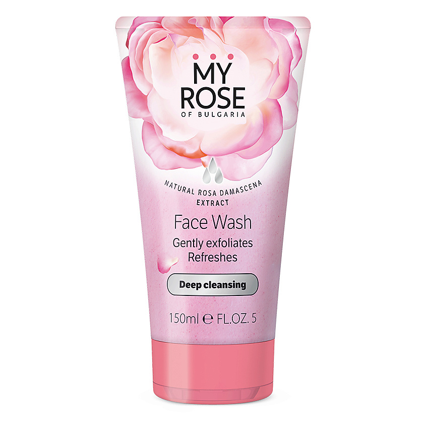 MY ROSE OF BULGARIA Гель очищающий для лица Face Wash – фото 2