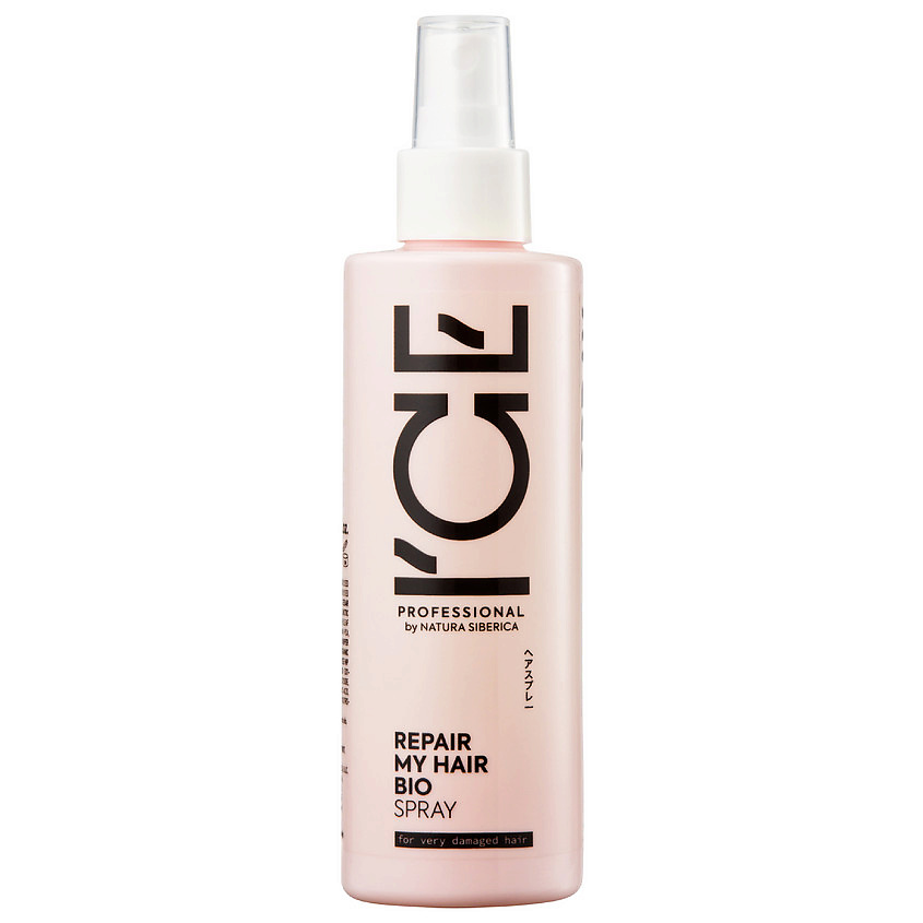 ICE BY NATURA SIBERICA Cпрей - кондиционер для сильно повреждённых волос Repair My Hair Bio Spray – фото 1