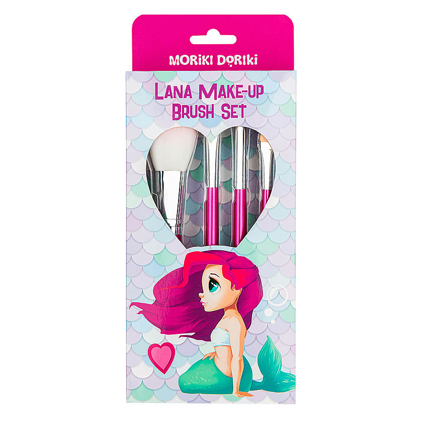 MORIKI DORIKI Набор из 4-х кистей для макияжа LANA Make-up Brush Set – фото 1
