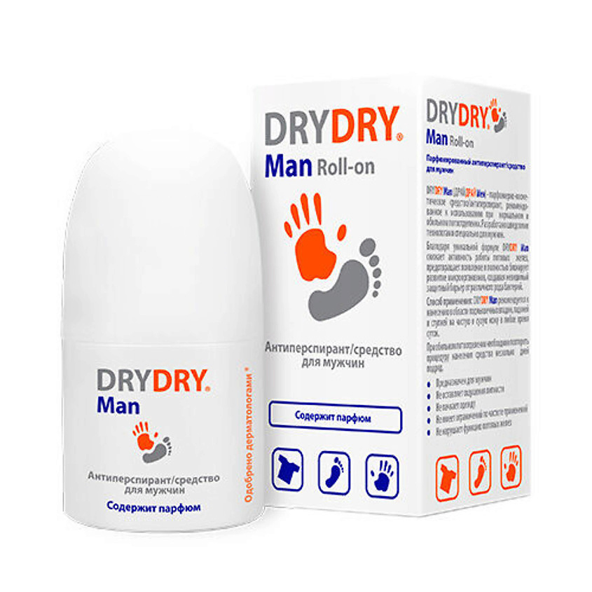 DRY DRY Дезодорант-антиперспирант Man – фото 2