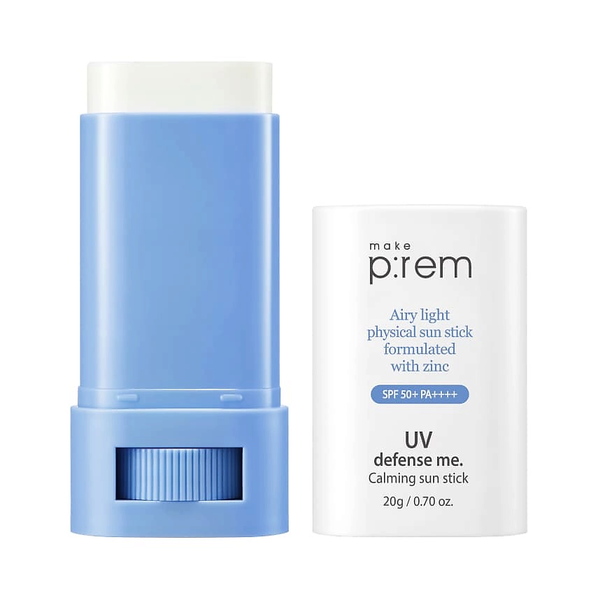 MAKE P:REM Стик для лица солнцезащитный SPF 50+ PA++++ UV defense me – фото 1
