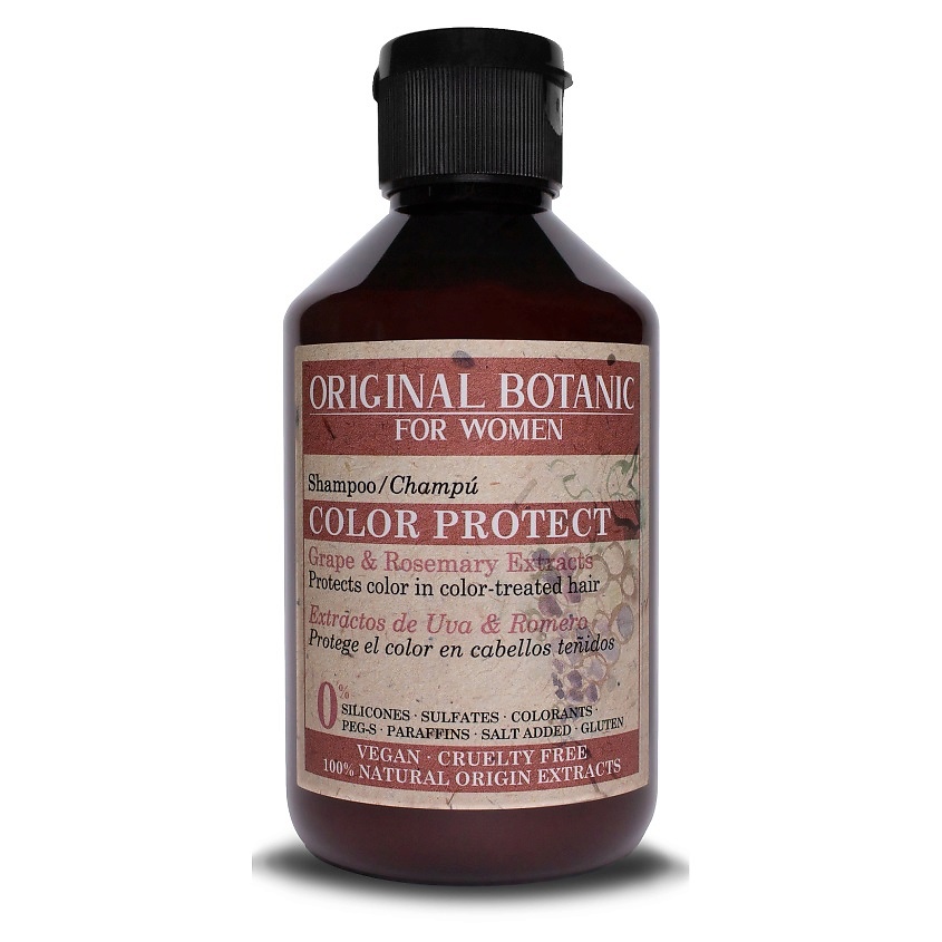 ORIGINAL BOTANIC Шампунь для окрашенных волос Защита Цвета Color Protect Shampoo – фото 1