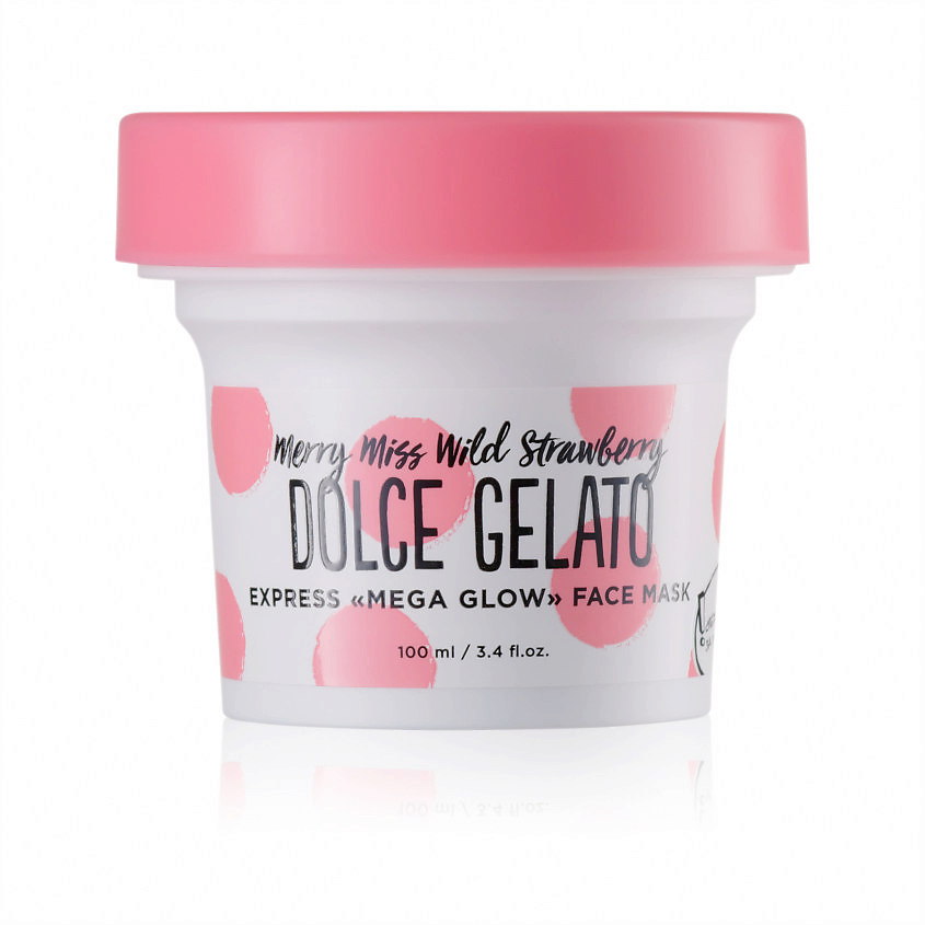 DOLCE MILK Экспресс-маска «мега сияние» для лица «Мисс Клубничный компромисс» – фото 1