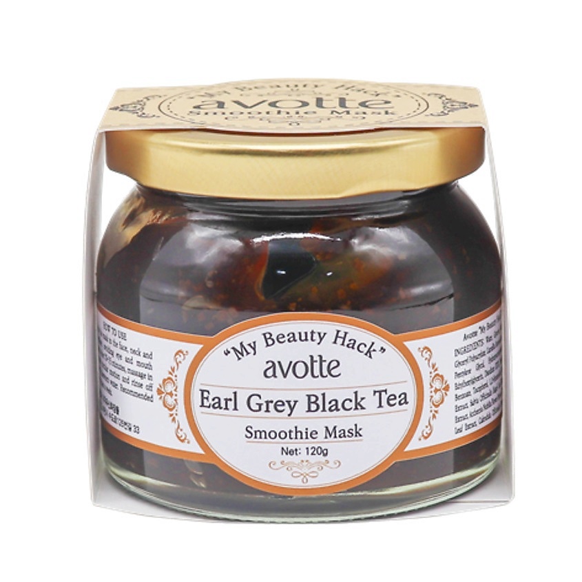 AVOTTE Маска для лица смываемая эрл грей My Beauty Hack Earl Grey Black Tea Smoothie Mask – фото 1