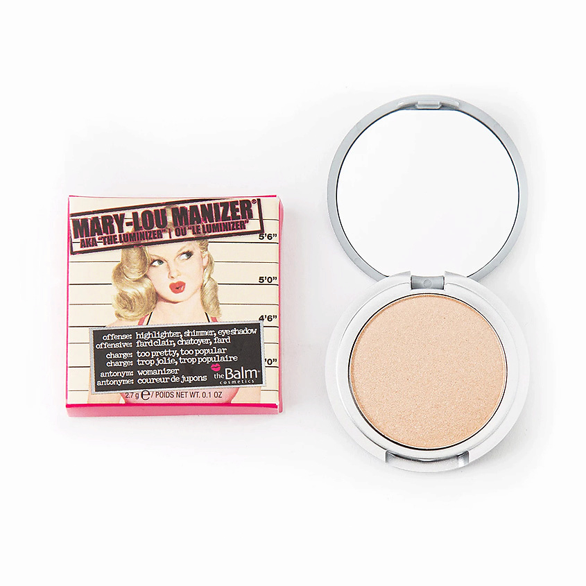 THEBALM Хайлайтер Mary Lou Manizer в дорожном формате – фото 1