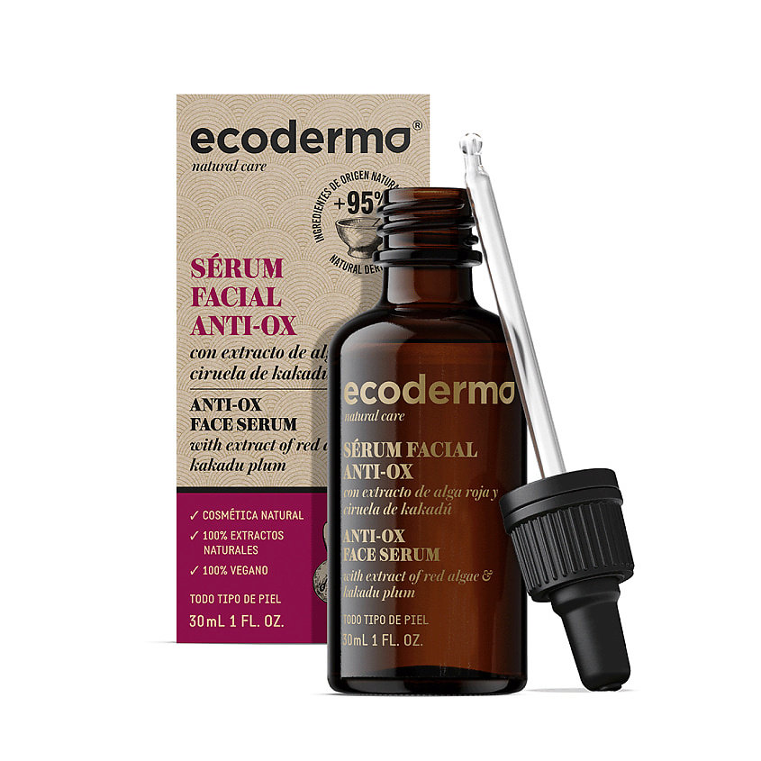 ECODERMA Сыворотка для лица с антиоксидантным действием Anti-OX Face Serum – фото 2