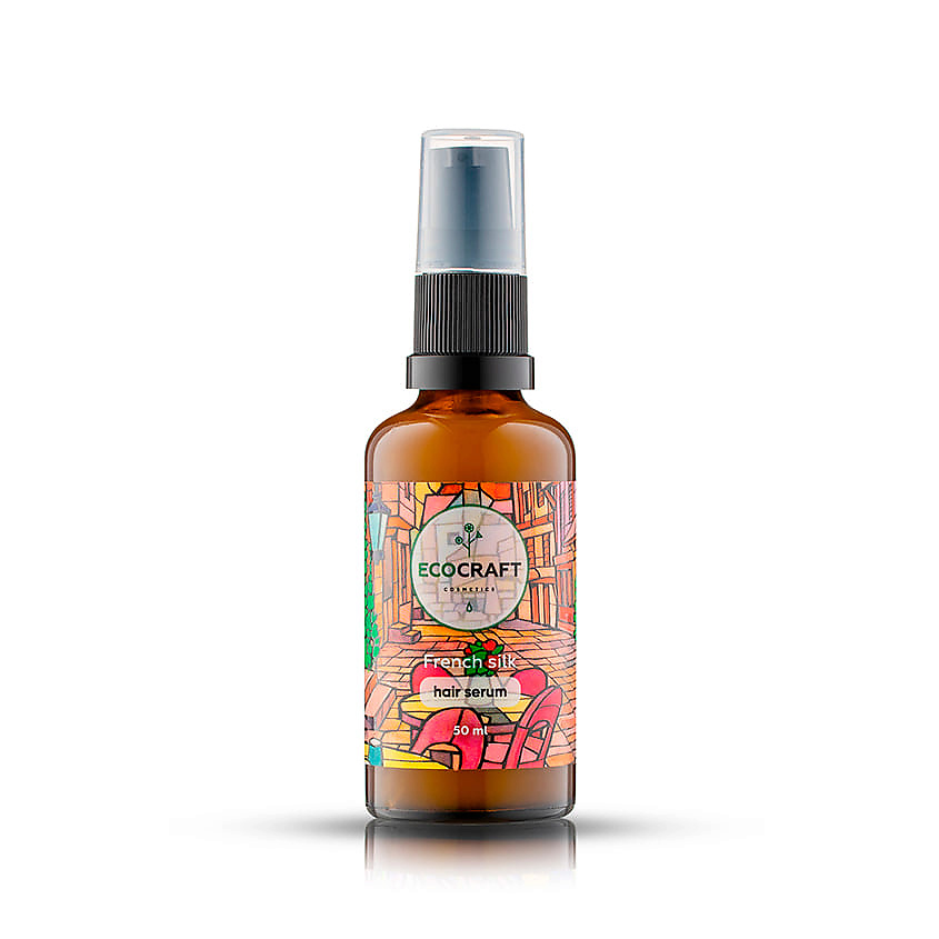 ECOCRAFT Сыворотка термозащитная несмываемая Французский шелк French Silk Hair Serum – фото 1
