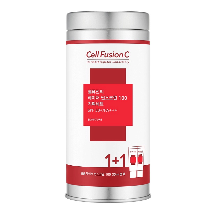 CELL FUSION C Набор Крем солнцезащитный 100 SPF50+ PA++++ омолаживающий Laser Sunscreen – фото 2