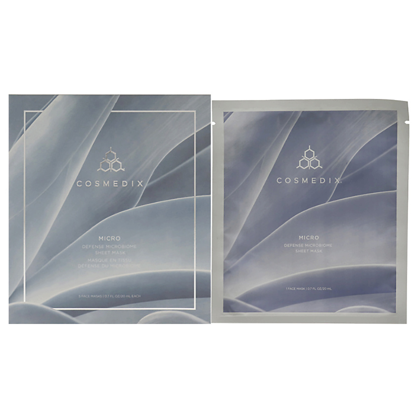 COSMEDIX Набор масок для лица Micro Defense Microbiome Sheet Mask – фото 1