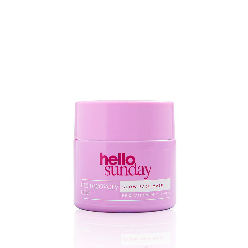 HELLO SUNDAY Маска для сияния кожи лица восстанавливающая и увлажняющая The Recovery One Glow Face Mask – фото 1