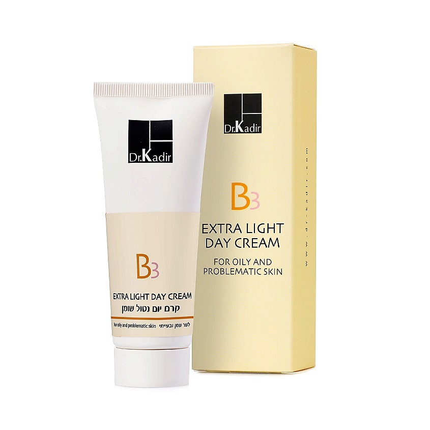 DR. KADIR Легкий дневной крем для жирной и проблемной кожи - B3 Extra Light Day Cream – фото 2
