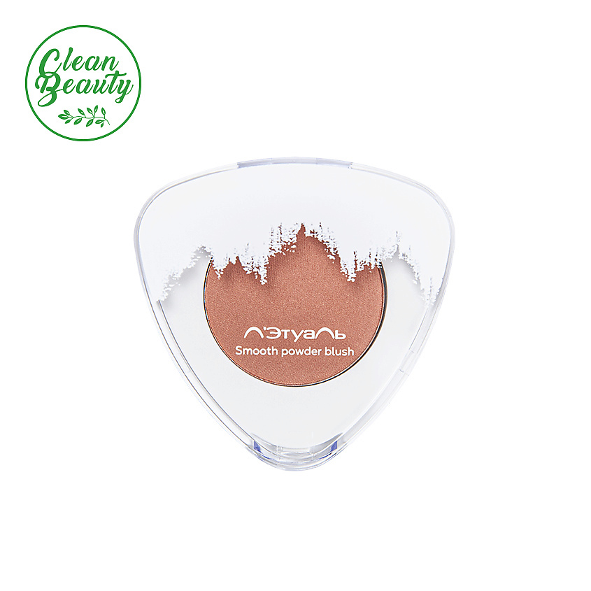 ЛЭТУАЛЬ Шелковистые румяна для лица Smooth powder blush, № 306, 3 г – фото 1