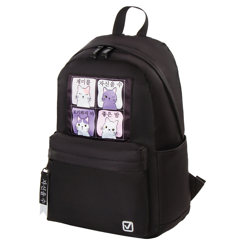 BRAUBERG Рюкзак FASHION CITY Friendly cats – фото 1