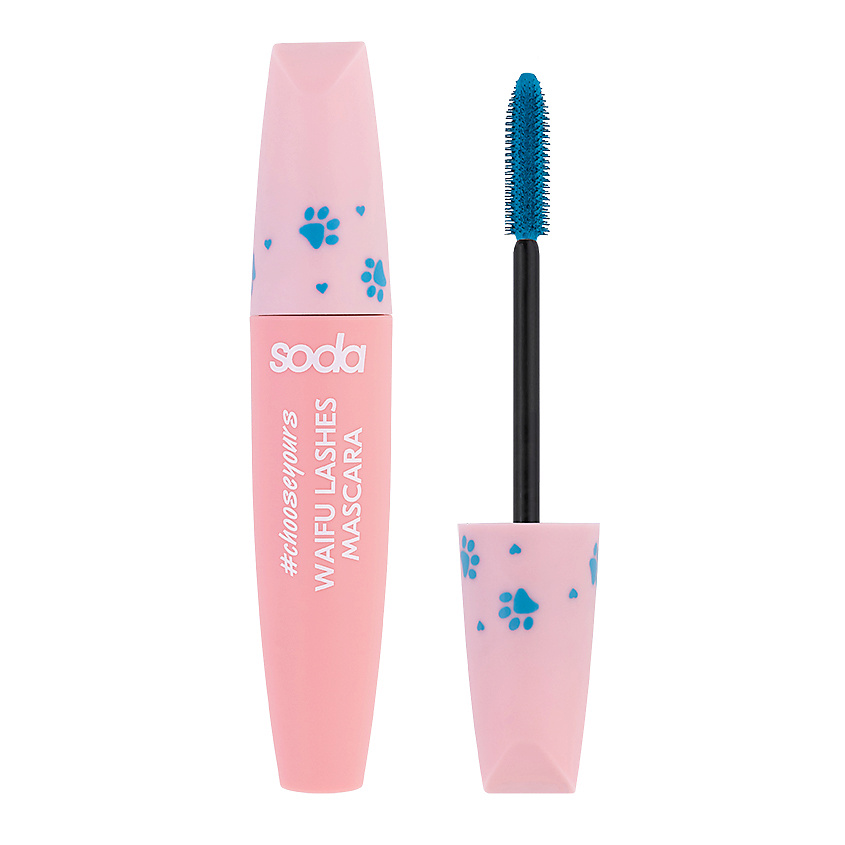 SODA Цветная тушь для ресниц WAIFU LASHES MASCARA #chooseyours, № 006 Ganyu, 6,5 г – фото 2