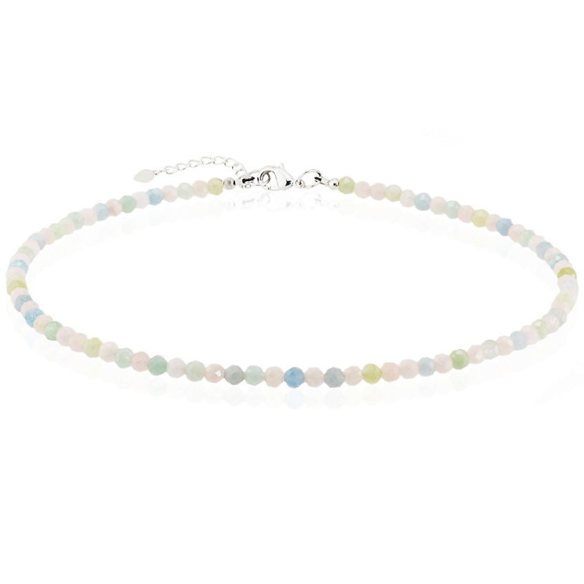 ALERIE-ACCESSORIES Чокер из натуральных бериллов Miniature Pastel – фото 1